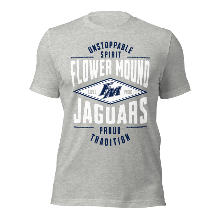 Flower Mound High School Jaguars Athletic Grey Premium T-shirt 210