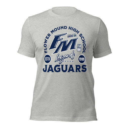 Flower Mound High School Jaguars Athletic Grey Premium T-shirt 208