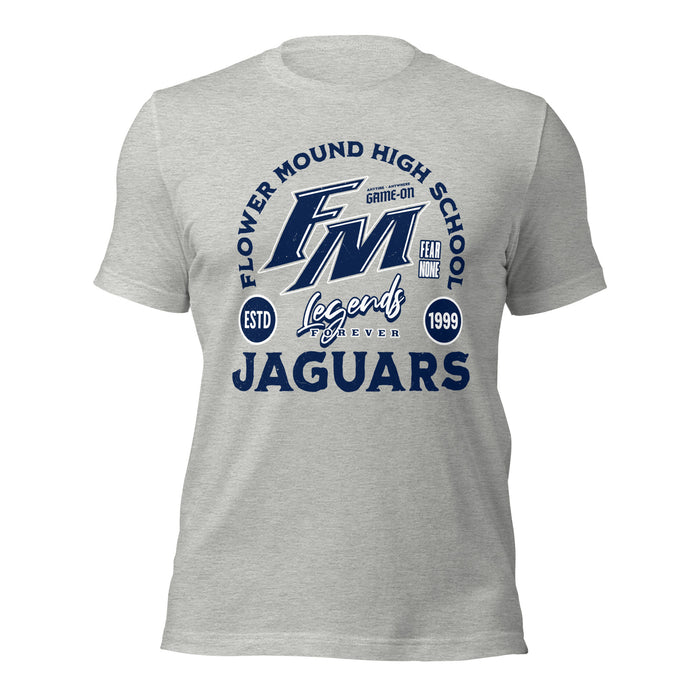 Flower Mound High School Jaguars Athletic Grey Premium T-shirt 208