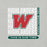 Close-up view of The Woodlands High School Highlanders Athletic Heather Premium Unisex T-shirt 235