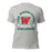The Woodlands High School Highlanders Athletic Heather Premium Unisex T-shirt 208