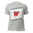 The Woodlands High School Highlanders Athletic Heather Premium Unisex T-shirt 223