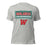 The Woodlands High School Highlanders Athletic Heather Premium Unisex T-shirt 049