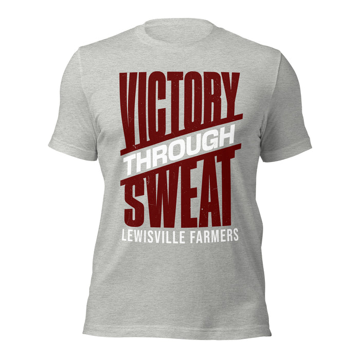 Lewisville High School Farmers Grey Premium Unisex T-shirt 241