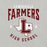 Close-up view of Lewisville High School Farmers Grey Premium Unisex T-shirt 213