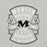 Close-up view of Martin High School Warriors Grey Premium Unisex T-shirt 207
