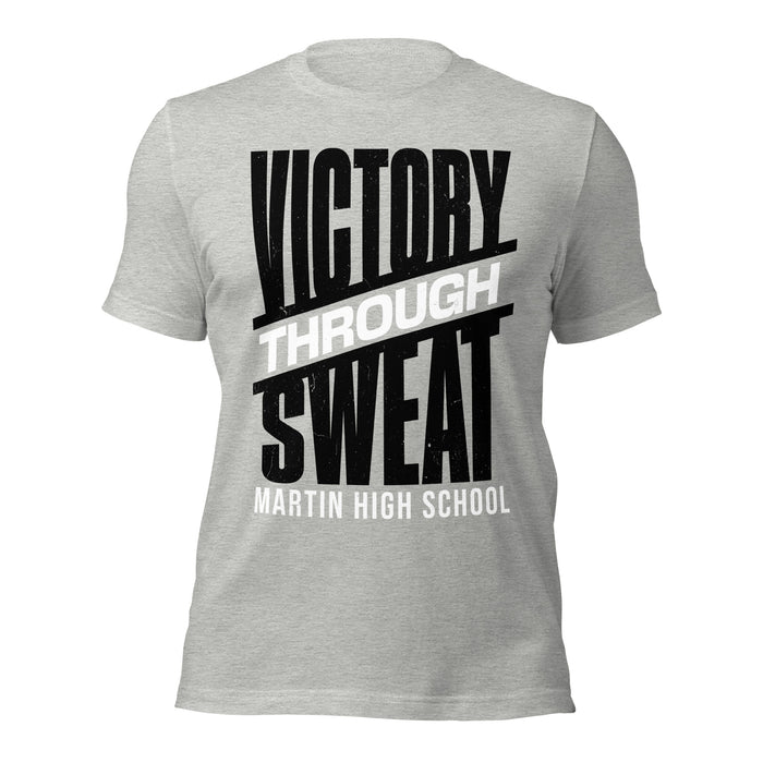 Martin High School Warriors Grey Premium Unisex T-shirt 241