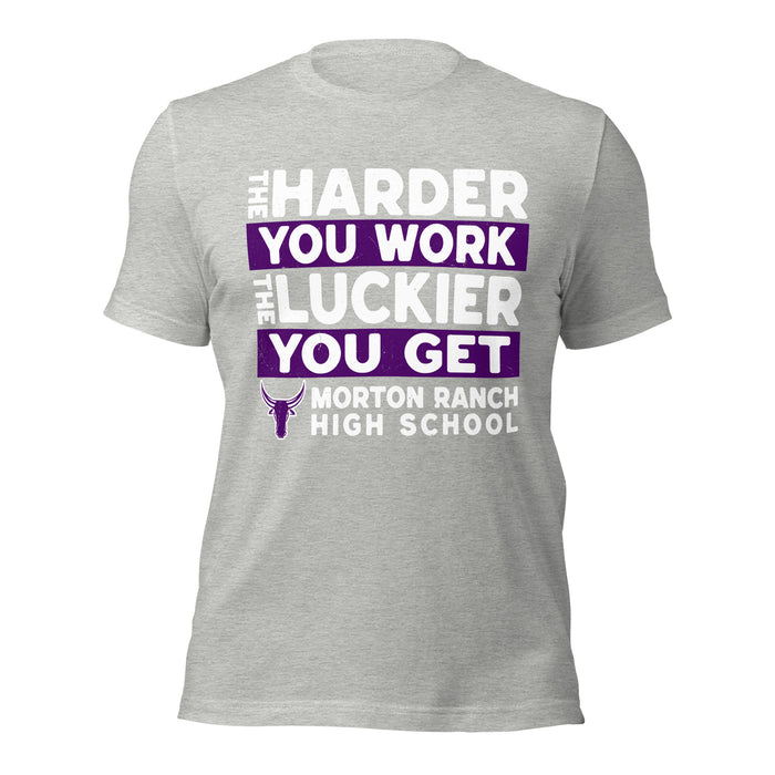Morton Ranch High School Mavericks Premium Grey Unisex T-shirt 238