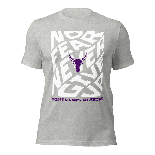 Morton Ranch High School Mavericks Premium Grey Unisex T-shirt 236