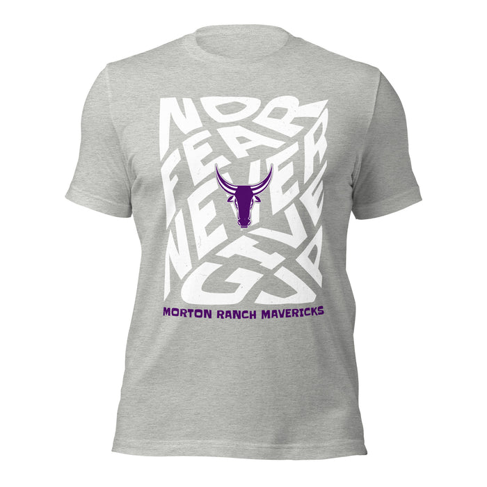 Morton Ranch High School Mavericks Premium Grey Unisex T-shirt 236