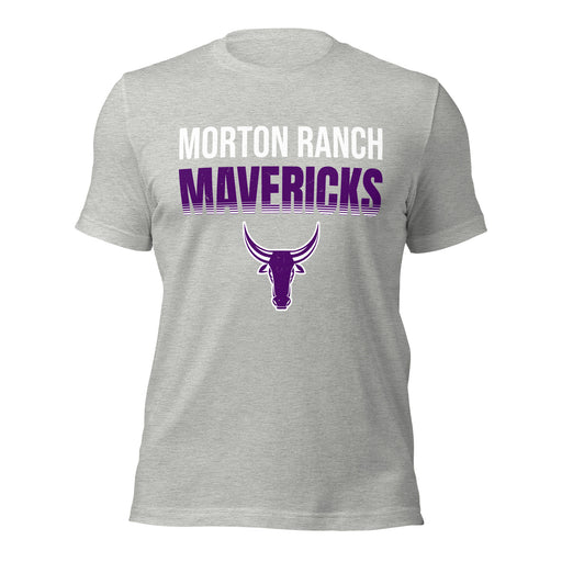 Morton Ranch High School Mavericks Premium Grey Unisex T-shirt 024