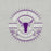 Close-up view of Morton Ranch High School Mavericks Premium Grey Unisex T-shirt 201