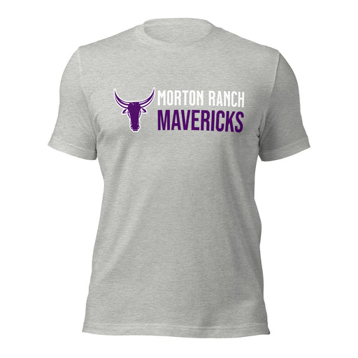 Morton Ranch High School Mavericks Premium Grey Unisex T-shirt 200