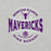 Close-up view of Morton Ranch High School Mavericks Premium Grey Unisex T-shirt 218