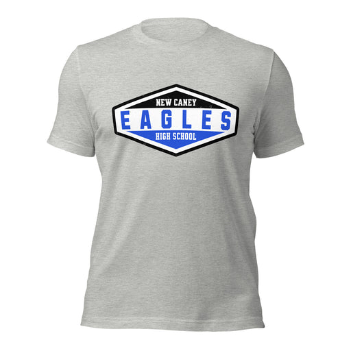 New Caney High School Eagles Grey Premium Unisex T-shirt 009