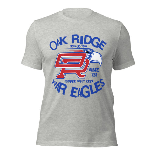 Oak Ridge High School War Eagles Grey Premium Unisex T-shirt 228