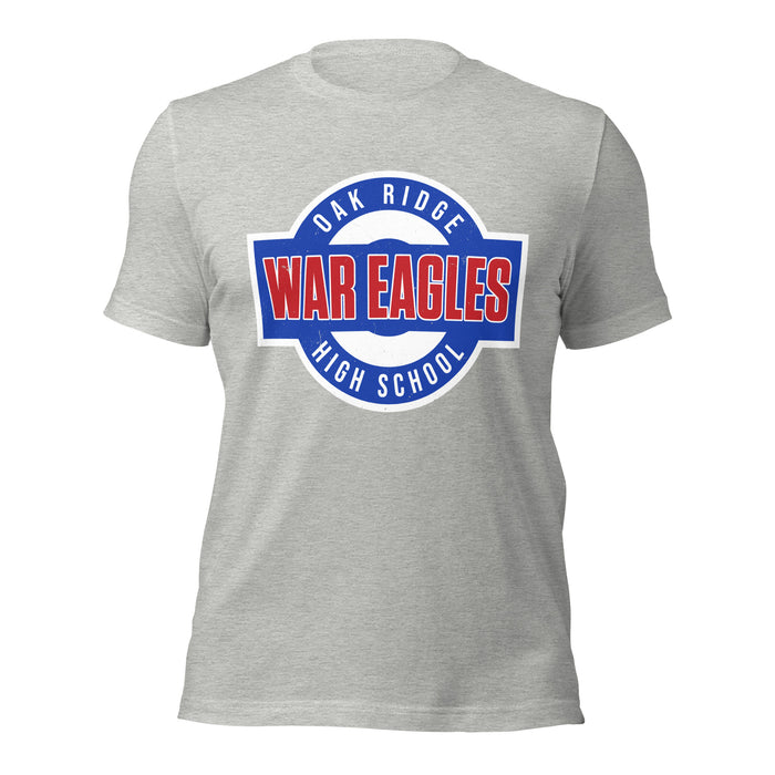 Oak Ridge High School War Eagles Grey Premium Unisex T-shirt 011
