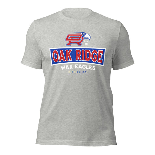 Oak Ridge High School War Eagles Grey Premium Unisex T-shirt 202