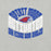 Close-up view of Oak Ridge High School War Eagles Grey Premium Unisex T-shirt 242