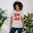 Woman wearing Odessa High School Bronchos Grey Premium Unisex T-shirt 241