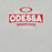 Close-up view of Odessa High School Bronchos Grey Premium Unisex T-shirt 202