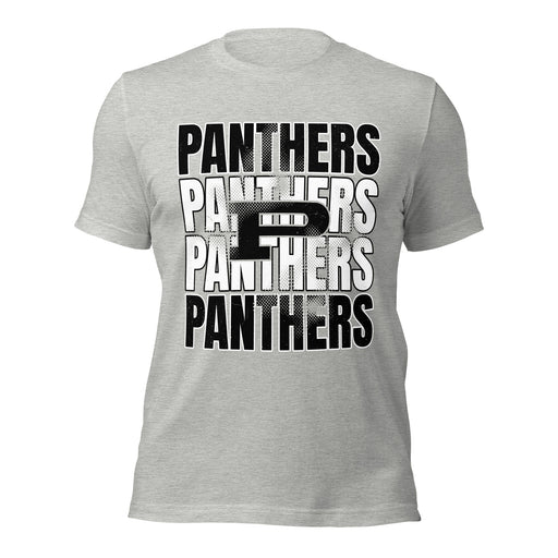 Permian High School Panthers Grey Premium Unisex T-shirt 233