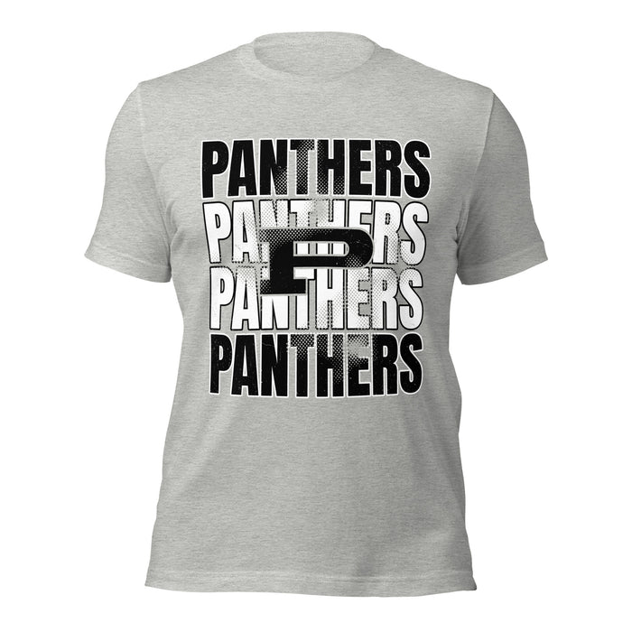 Permian High School Panthers Grey Premium Unisex T-shirt 233