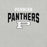 Close-up view of Permian High School Panthers Grey Premium Unisex T-shirt 234