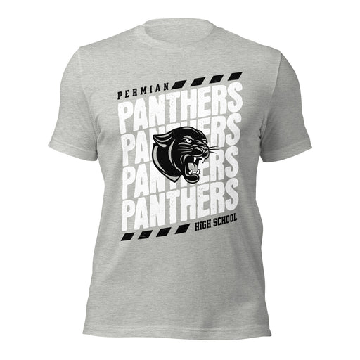 Permian High School Panthers Grey Premium Unisex T-shirt 223
