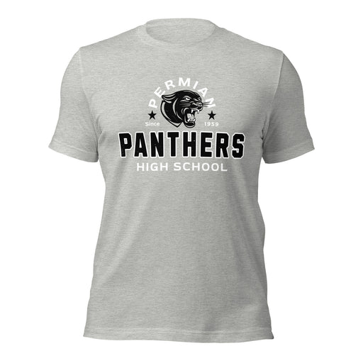 Permian High School Panthers Grey Premium Unisex T-shirt 222