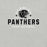 Close-up view of Permian High School Panthers Grey Premium Unisex T-shirt 222