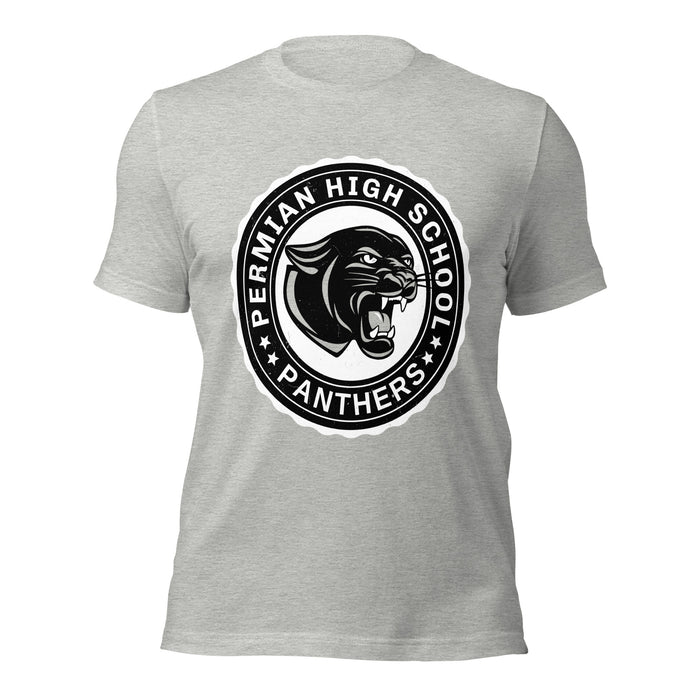 Permian High School Panthers Grey Premium Unisex T-shirt 216