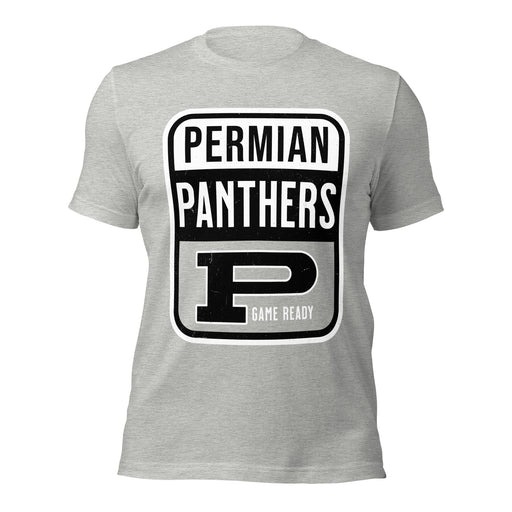 Permian High School Panthers Grey Premium Unisex T-shirt 001