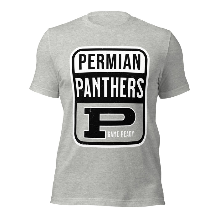 Permian High School Panthers Grey Premium Unisex T-shirt 001
