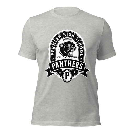 Permian High School Panthers Grey Premium Unisex T-shirt 212