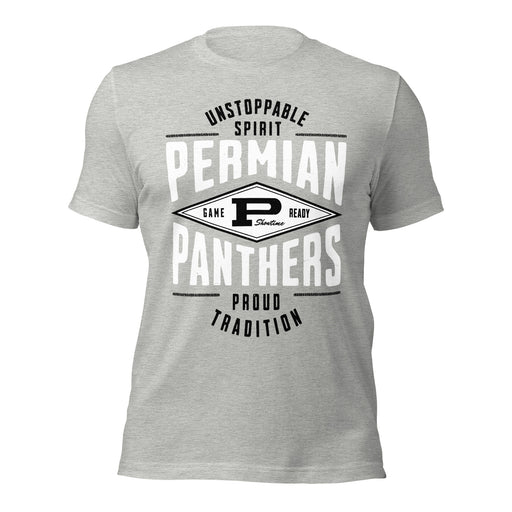 Permian High School Panthers Grey Premium Unisex T-shirt 210