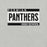 Close-up view of Permian High School Panthers Grey Premium Unisex T-shirt 098