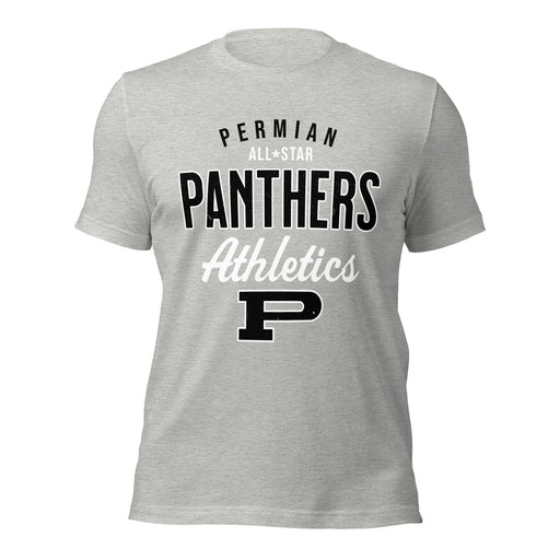 Permian High School Panthers Grey Premium Unisex T-shirt 034