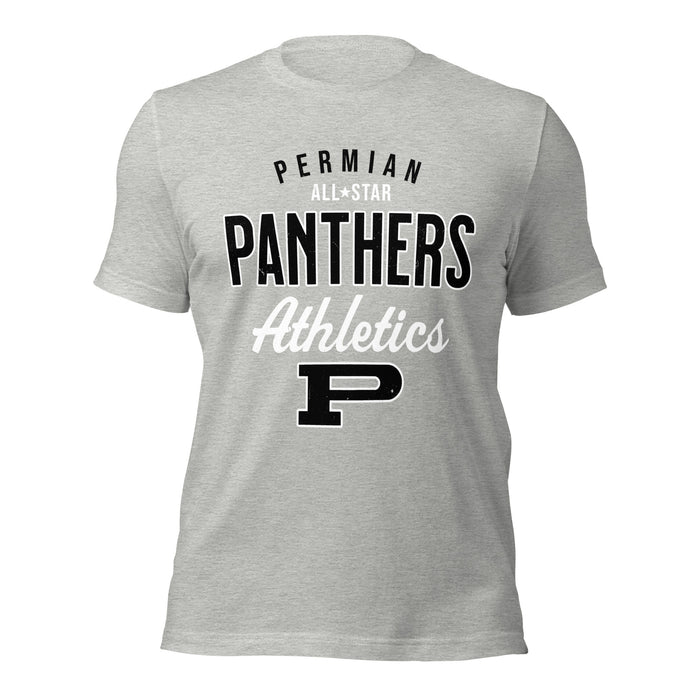 Permian High School Panthers Grey Premium Unisex T-shirt 034