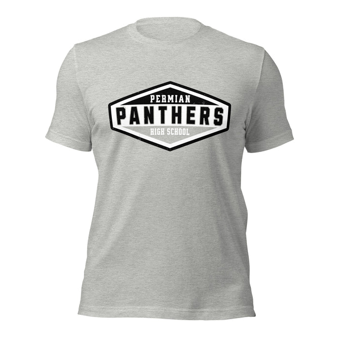Permian High School Panthers Grey Premium Unisex T-shirt 009