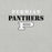 Close-up view of Permian High School Panthers Grey Premium Unisex T-shirt 017