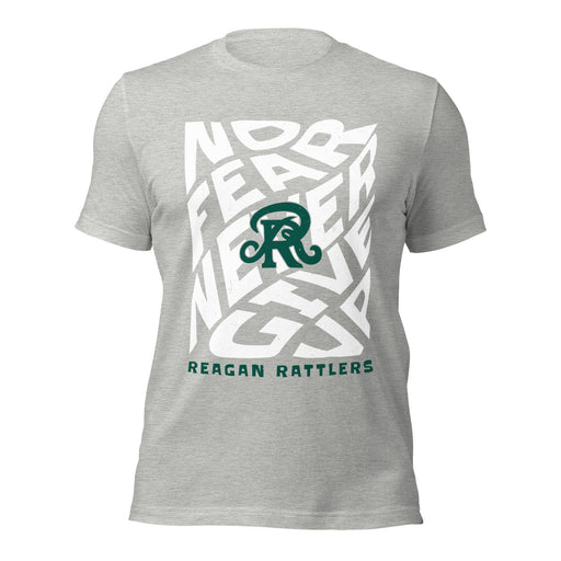 Reagan High School Rattlers Grey Premium Unisex T-shirt 236