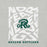 Close-up view of Reagan High School Rattlers Grey Premium Unisex T-shirt 236