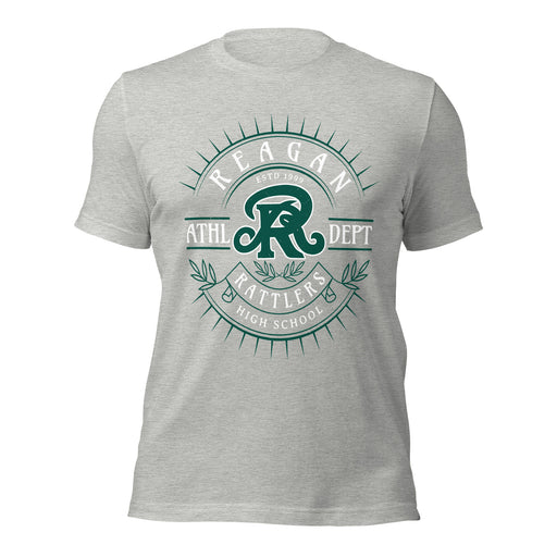Reagan High School Rattlers Grey Premium Unisex T-shirt 201
