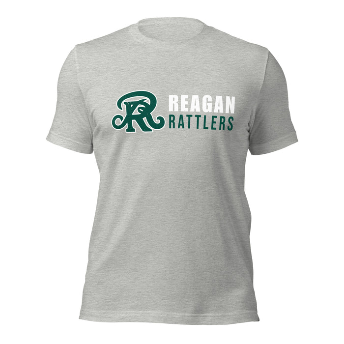 Reagan High School Rattlers Grey Premium Unisex T-shirt 200
