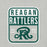 Close-up view of Reagan High School Rattlers Grey Premium Unisex T-shirt 001
