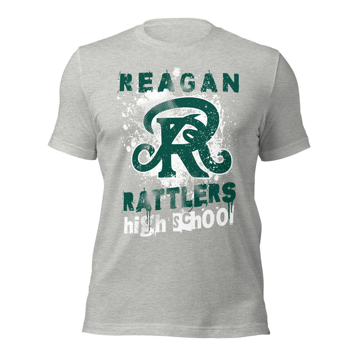 Reagan High School Rattlers Grey Premium Unisex T-shirt 205