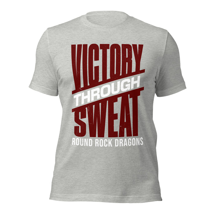 Round Rock High School Dragons Grey Premium Unisex T-shirt 241
