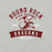 Close-up view of Round Rock High School Dragons Grey Premium Unisex T-shirt 221