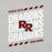 Close-up view of Round Rock High School Dragons Grey Premium Unisex T-shirt 223